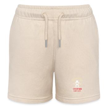 41. Geburtstag Motorradfahrer Motorrad - Kinder Organic Joggingshorts Mini Bolter von Stanley/Stella - Natur - Vorne