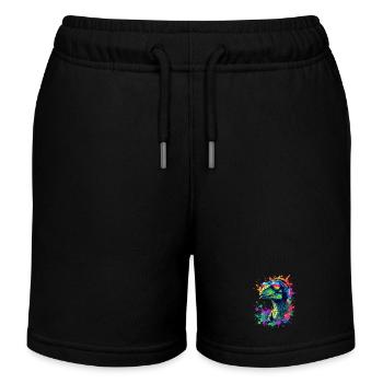 Lunettes de soleil Dino Beats Neon Velociraptor Festival - Short de jogging enfant bio Stanley/Stella - noir - Devant