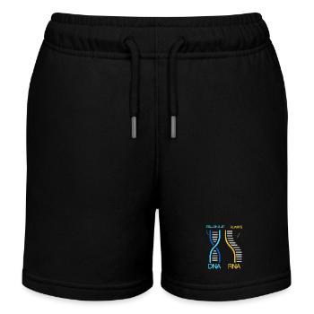 Biology Teacher Biologist Microbiology Biologist - Kids Organic Sweat Shorts by Stanley/Stella - black - Front