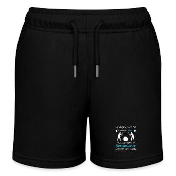 Mineur Mine de charbon Miner Buddy - Short de jogging enfant bio Stanley/Stella - noir - Devant