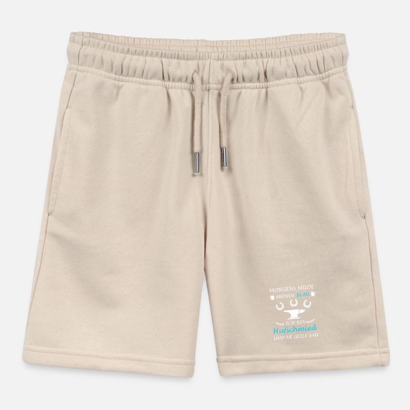 Maréchal-ferrant Cheval Forgeron Lustig Short de jogging enfant bio Stanley/Stella