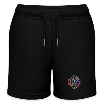 LIMITED EDITION 2019 7TH BIRTHDAY - Kids Organic Sweat Shorts by Stanley/Stella - black - Front