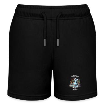 Ensemble de points de sauvegarde : Onsen | Voyage au Japon - Short de jogging enfant bio Stanley/Stella - noir - Devant