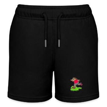 Eber Rollers Rollers Sport - Short de jogging enfant bio Stanley/Stella - noir - Devant
