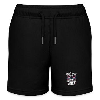 Synchronschwimmen Kunstschwimmen Wassersport - Kinder Organic Joggingshorts Mini Bolter von Stanley/Stella - Schwarz - Vorne