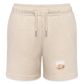 Ich Baue Das Irgendwann – Coming Soon - Kinder Organic Joggingshorts Mini Bolter von Stanley/Stella - Natur - Vorne