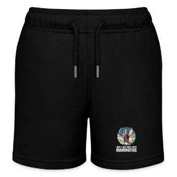 Mammuts Mammut - Kinder Organic Joggingshorts Mini Bolter von Stanley/Stella - Schwarz - Vorne