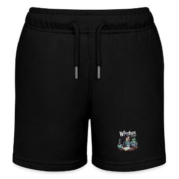 Les sorcières sont de retour Ordinateur portable - Short de jogging enfant bio Stanley/Stella - noir - Devant
