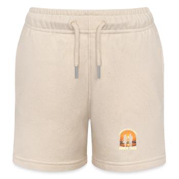 Anniversary of mutual harassment since 1988 - Kids Organic Sweat Shorts by Stanley/Stella - soft Ecru - Front