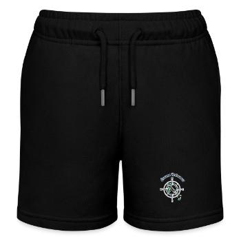 Exuma Bahamas Boussole Graphique - Short de jogging enfant bio Stanley/Stella - noir - Devant