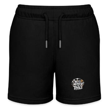 Besoin d’argent pour des outils – Chemise de bricolage - Short de jogging enfant bio Stanley/Stella - noir - Devant