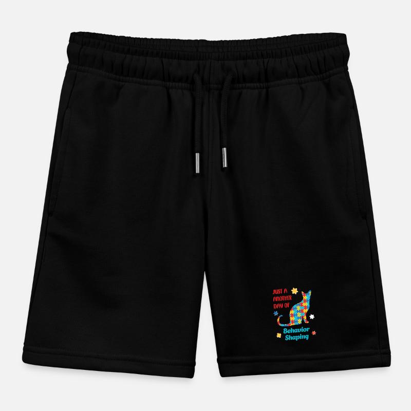 Be Kind – Autism Awareness Kids Organic Sweat Shorts by Stanley/Stella