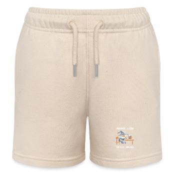 Mana leer? Met hilft! | Zauberer RPG Witz - Kinder Organic Joggingshorts Mini Bolter von Stanley/Stella - Natur - Vorne
