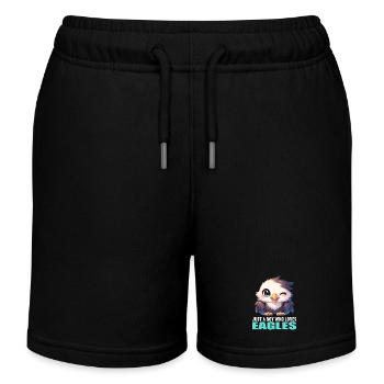 Aigle - Short de jogging enfant bio Stanley/Stella - noir - Devant