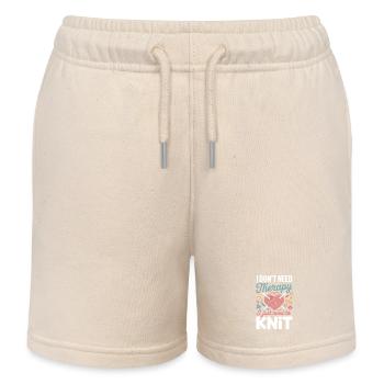 Knit Therapy Herz - Kinder Organic Joggingshorts Mini Bolter von Stanley/Stella - Natur - Vorne