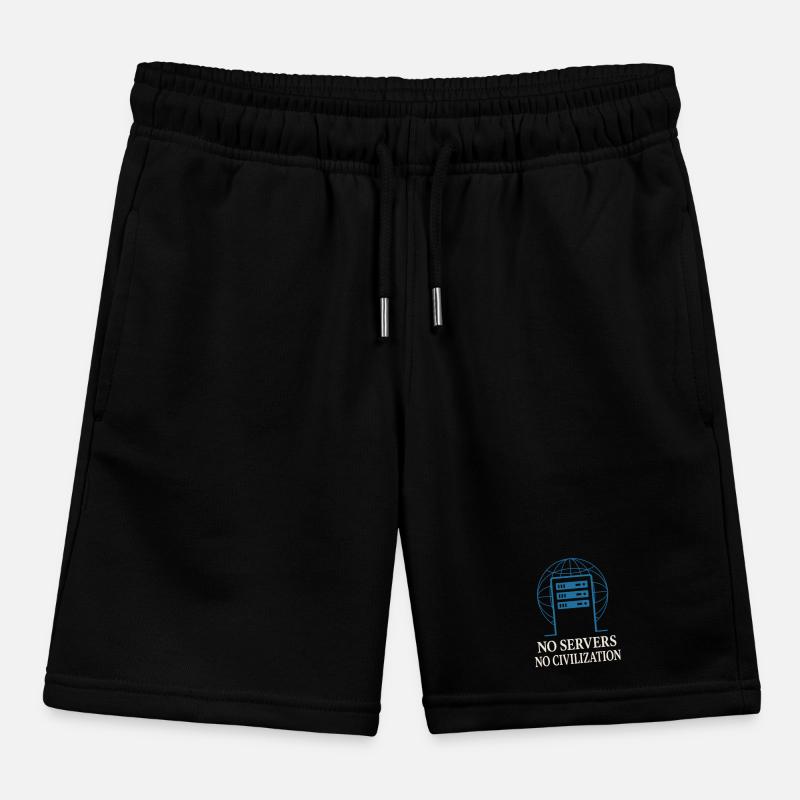 Network Infrastructure Rack and Stack Engineer Kids Organic Sweat Shorts by Stanley/Stella