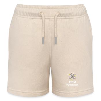 Fier - Short de jogging enfant bio Stanley/Stella - écru doux - Devant