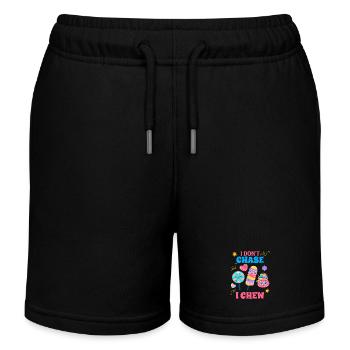 Candy Squad Süßigkeiten Crew Cadeau - Short de jogging enfant bio Stanley/Stella - noir - Devant