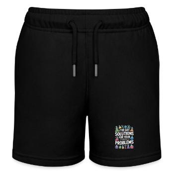 Lab Technician I've Got Solution For Medical Lab - Kinder Organic Joggingshorts Mini Bolter von Stanley/Stella - Schwarz - Vorne