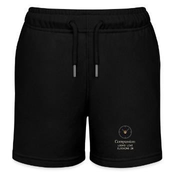 Employé de refuge, bénévole pour le sauvetage des animaux - Short de jogging enfant bio Stanley/Stella - noir - Devant