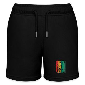 Wandern - Kinder Organic Joggingshorts Mini Bolter von Stanley/Stella - Schwarz - Vorne