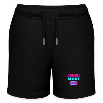 Mode motoneige activé - Short de jogging enfant bio Stanley/Stella - noir - Devant