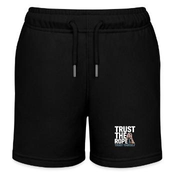 Escalade Escalade en montagne Mousqueton Bloc - Short de jogging enfant bio Stanley/Stella - noir - Devant