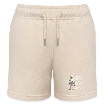 Ohne Meer ist Alles Doof - Kinder Organic Joggingshorts Mini Bolter von Stanley/Stella - Natur - Vorne