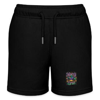 Carnaval Mardi Gras Confettis - Short de jogging enfant bio Stanley/Stella - noir - Devant
