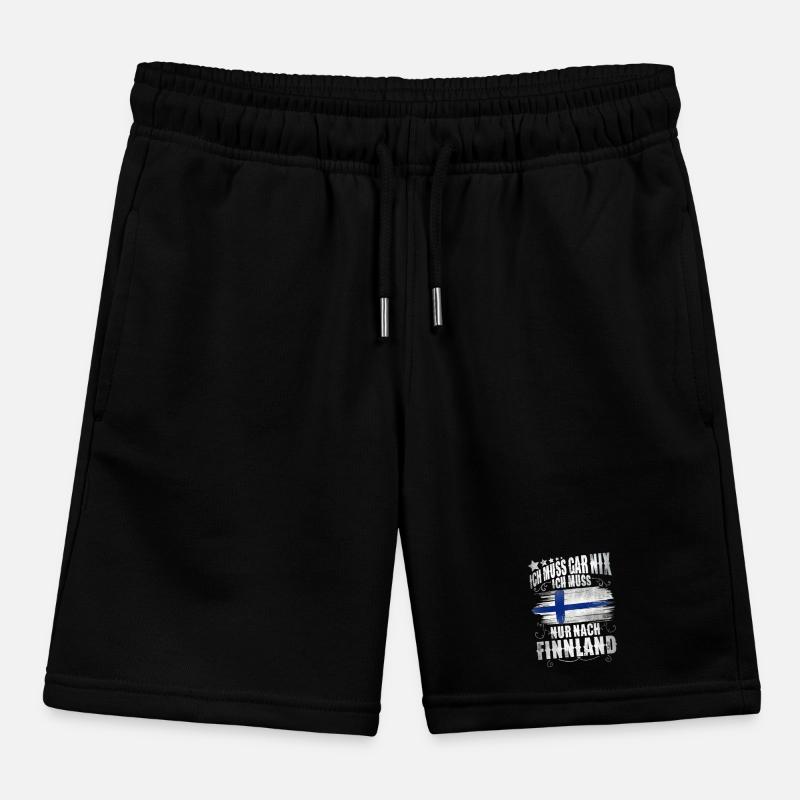 Finland Kids Organic Sweat Shorts by Stanley/Stella