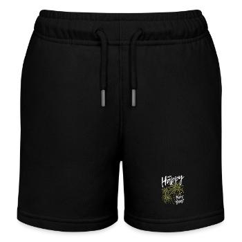 Frohes Neues Jahr Feuerwerk 2026 - Kinder Organic Joggingshorts Mini Bolter von Stanley/Stella - Schwarz - Vorne