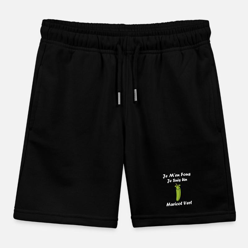 haricot vert Short de jogging enfant bio Stanley/Stella