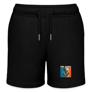 Baltic Sea Holiday ISLAND UMMANZ Souvenier Funny - Kids Organic Sweat Shorts by Stanley/Stella - black - Front