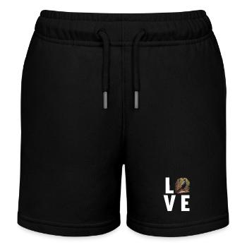Faisans Faisan - Short de jogging enfant bio Stanley/Stella - noir - Devant