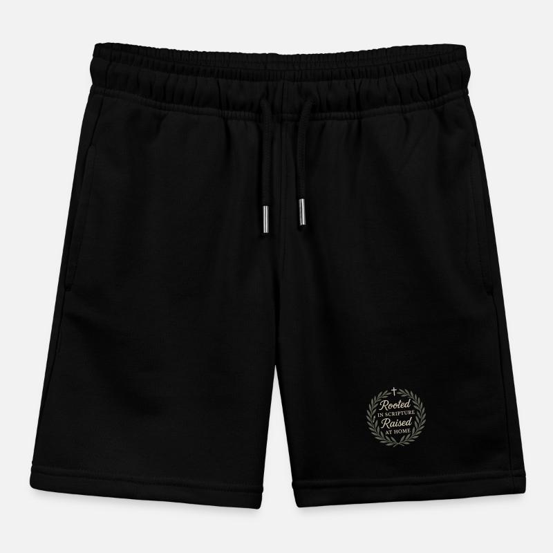 Christlicher Homeschool-mutter-glaube Kinder Organic Joggingshorts Mini Bolter von Stanley/Stella