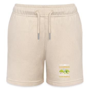Camping - Kinder Organic Joggingshorts Mini Bolter von Stanley/Stella - Natur - Vorne