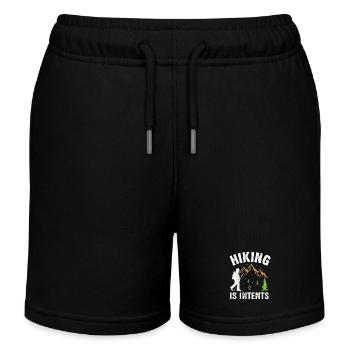 Wandern - Kinder Organic Joggingshorts Mini Bolter von Stanley/Stella - Schwarz - Vorne