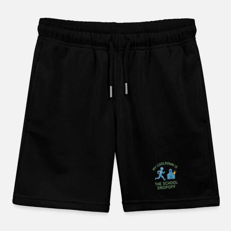Running Mom, Dad, Jogging Parents Kids Organic Sweat Shorts by Stanley/Stella