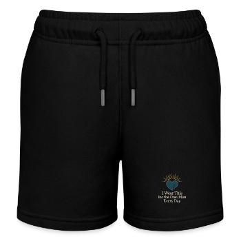 Suicide Loss Remembrance Walk Suicide - Kids Organic Sweat Shorts by Stanley/Stella - black - Front
