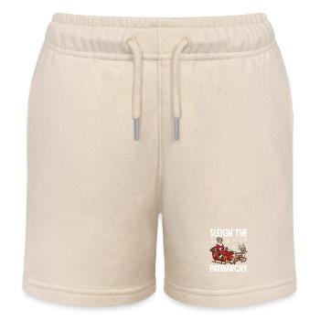 Sleigh The Patriarchy - Kinder Organic Joggingshorts Mini Bolter von Stanley/Stella - Natur - Vorne