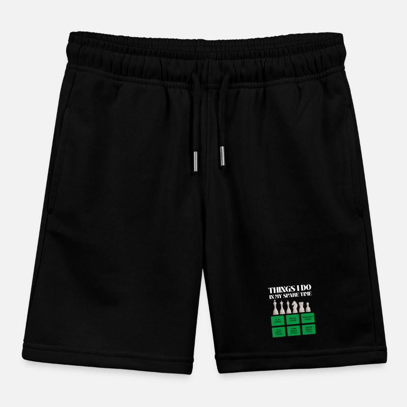 Schachzeit in der Freizeit Kinder Organic Joggingshorts Mini Bolter von Stanley/Stella