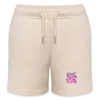 April Geburtstag Queen - Kinder Organic Joggingshorts Mini Bolter von Stanley/Stella - Natur - Vorne