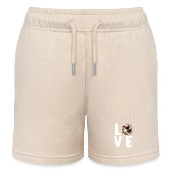 Puffin Papageientaucher - Kinder Organic Joggingshorts Mini Bolter von Stanley/Stella - Natur - Vorne