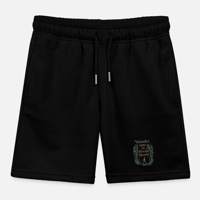 Remise à zéro mentale, Forest Walk Overthinker Short de jogging enfant bio Stanley/Stella