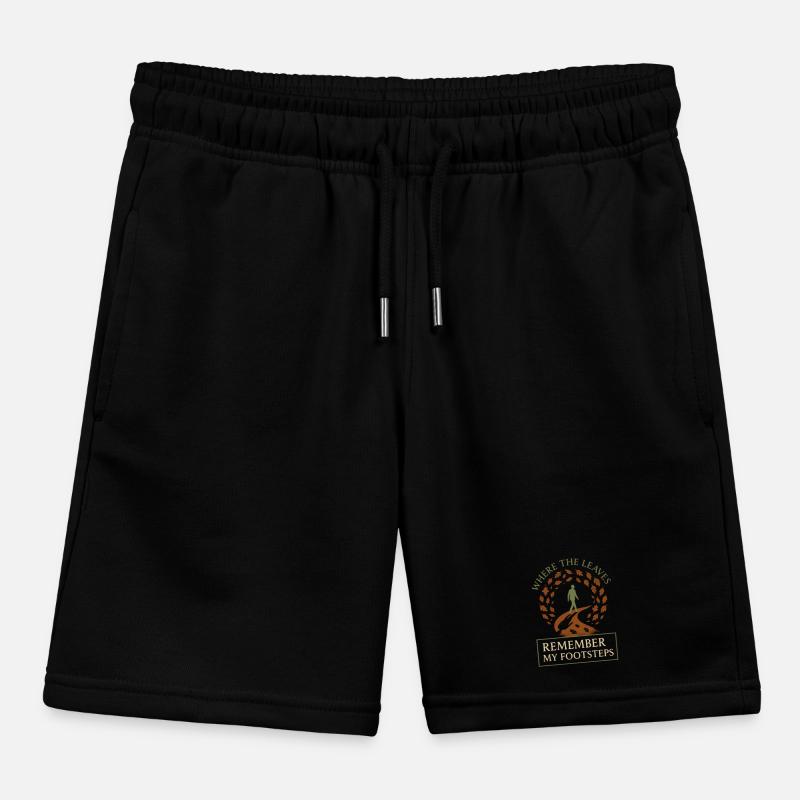 Forest Walk Overthinker Mental Reset Kids Organic Sweat Shorts by Stanley/Stella