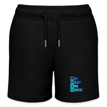 Direct Motocross Statement - Kids Organic Sweat Shorts by Stanley/Stella - black - Front