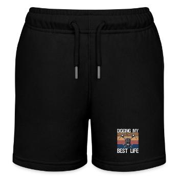 Fouiller mon meilleur mineur de gemmes de la vie - Short de jogging enfant bio Stanley/Stella - noir - Devant