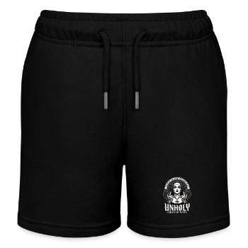 Nonne impie – Le salut prend fin - Short de jogging enfant bio Stanley/Stella - noir - Devant