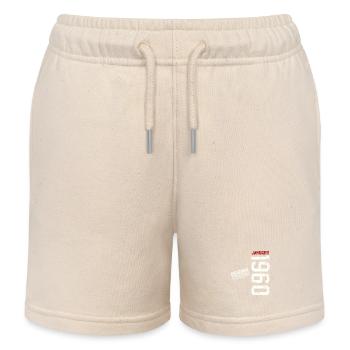 65th Birthday Original January 1960 - Kids Organic Sweat Shorts by Stanley/Stella - soft Ecru - Front