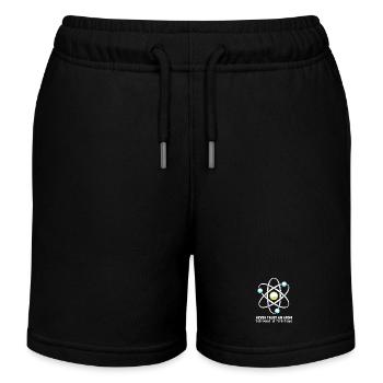Physique quantique Physique quantique Saut quantique - Short de jogging enfant bio Stanley/Stella - noir - Devant
